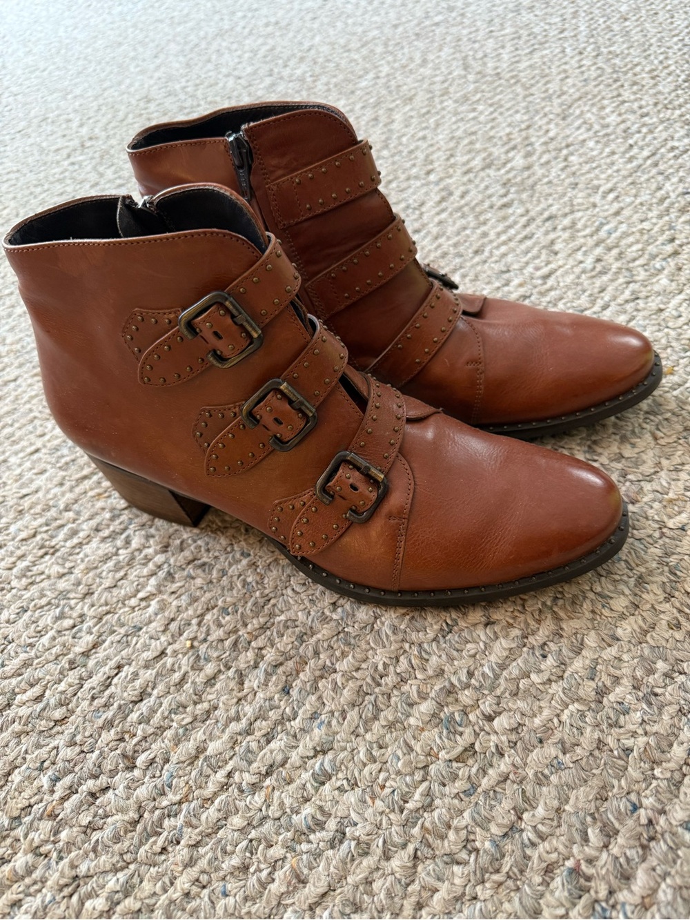 Paul Green Soho moto buckle women’s ankle Boot size 7.5